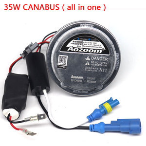 Aozoom 35W hepsi bir arada Xenon balast hızlı parlak hızlı başlangıç yuvarlak HID balast Canbus - Product Image 6
