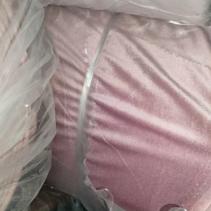 批发便宜库存天鹅绒面料沙发家用纺织品天鹅绒面料 - Product Image 4