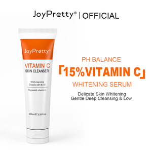 Private Label Vitamine C Gezichts Schuimende Reiniger Gezicht Wassen Acne Verwijderen Hydraterende Whitening Gezicht Wassen - Product Image 6