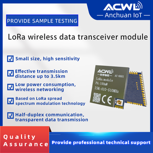 Módulo inalámbrico de espectro ensanchado de baja potencia AC6601 _ 100mW Módulo de red de topología de estrella de micropotencia de largo alcance LoRaGFSK inalámbrico - Product Image 5