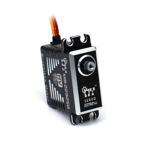 Tüm Metal paslanmaz çelik dişli fırçasız Servo 65kg yüksek basınç JR fiş ile RC uçak ve Robot uzaktan kumanda - Product Image 5