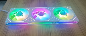 <strong>Customized</strong> Logo 120mm <strong>Computer</strong> <strong>Building</strong> Block Fan Three-in-One Splicing Cooling Fan - Product Image 4
