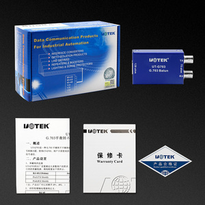 UOTEK平衡至不平衡转换器国际电联/CCITT传输电缆75至120欧姆适配器UT-G703