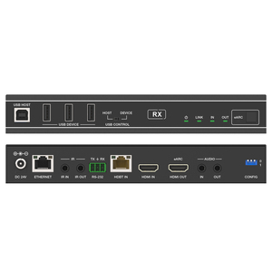 8K HDbaseT 3.0扩展器电弧Earc 100m未压缩8K 30hz 4K 120hz HDMI 2.1 USB 2.0 KVM OEM ODM - Product Image 2