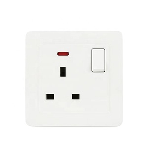 European Style Trade <strong>Switch</strong> <strong>Socket</strong> British Standard 146 Type Dual 13a <strong>Multi</strong> Three Hole <strong>With</strong> Usb Plug Universal Panel - Product Image 4