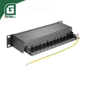 GETEKnet Cat 6 & Cat 6a RJ45ネットワークパッチパネル12 & 24ポートFTPシールド通信部品 - Product Image 6