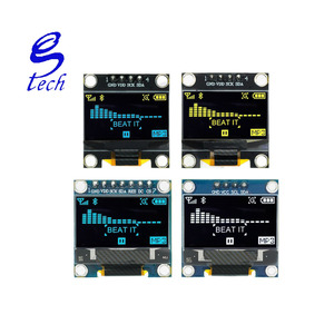 SSD1306 128x64 High Resolution OLED Color Display 0.96 Inch PCB SPI <strong>Interface</strong> SSD1306 OLED <strong>Module</strong> - Product Image 4