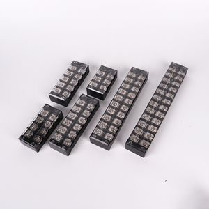 TB-2504 25A 4 pinli Terminal bloğu vidası bakır elektrik teli Terminal bloğu pirinç bara klemens - Product Image 5