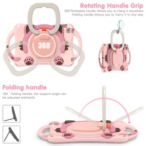 Universal Silicone Kids Cute Tablet Case Back <strong>Cover</strong> for Apple <strong>iPad</strong> Mini 5 4 3 <strong>2</strong> 1 Stand Case - Product Image 4