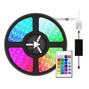 屋外ミニSmd5050 RGB 5M 10M 15M 20M 100MライトDmxデジタルLEDストリップライト // - Product Image 1