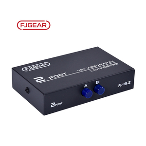FJGEAR 1920*1440 Manual 2X1 VGA <strong>Video</strong> <strong>SWITCH</strong> <strong>2</strong> <strong>Input</strong> <strong>1</strong> <strong>Output</strong> VGA <strong>Switch</strong> Wide Screen Kvm Usb <strong>2</strong> Port Vga <strong>Switch</strong> Selector - Product Image 1
