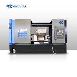 DONGS-TCK700 <strong>2</strong> <strong>Axis</strong> Slant Bed <strong>Cnc</strong> <strong>Lathe</strong> <strong>Machine</strong> Torno <strong>Cnc</strong> Fanuc <strong>Control</strong> China <strong>Cnc</strong> Turning <strong>Machine</strong> - Product Image 1