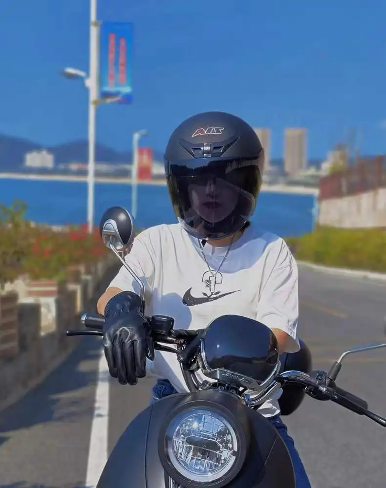 Capacete de alta qualidade com flip, capacete abs meio rosto para corrida de motocicleta, dot aprovado