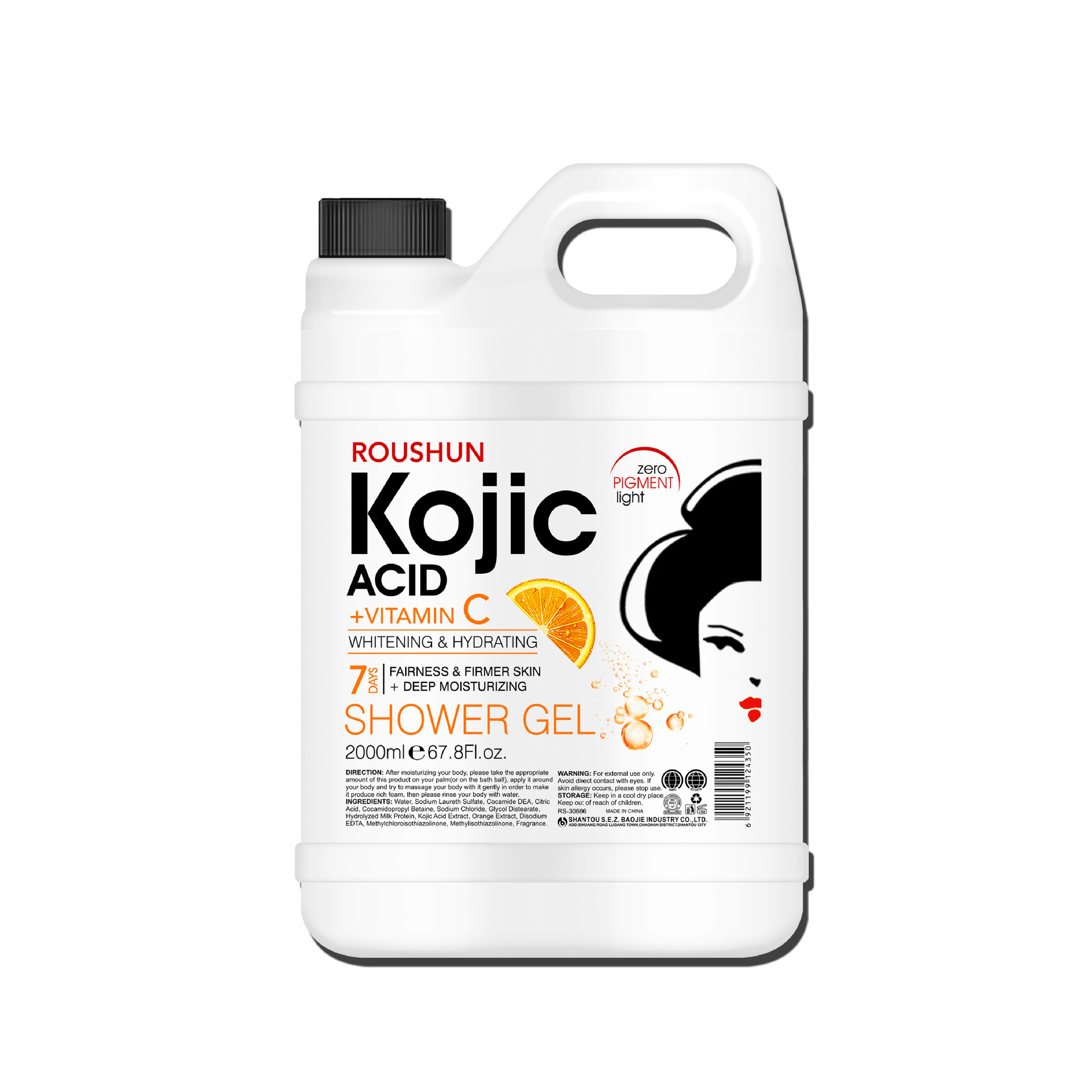 Gel douche à la vitamine C