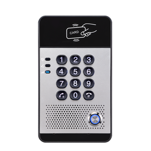VOIP IP citofono pannello metallico prodotto citofono porta telefono accesso cancello di controllo tastiera telefoni - Product Image 2