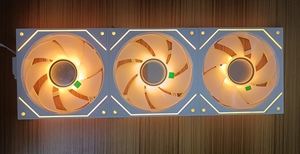 <strong>Customized</strong> Logo 120mm <strong>Computer</strong> <strong>Building</strong> Block Fan Three-in-One Splicing Cooling Fan - Product Image 6