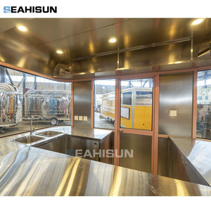 Bắt Mắt Di Động Thực Phẩm Đơn Vị Nhỏ Gọn Di Động Thực Phẩm Nhà Cung Cấp Thực Phẩm Quyến Rũ Giỏ Hàng Trên Bánh Xe Màu Hồng Mini Thực Phẩm Xe Tải Burger Trailer - Product Image 6