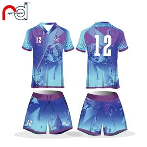 夏季舒适足球队比赛球衣定制足球服质量印花足球服