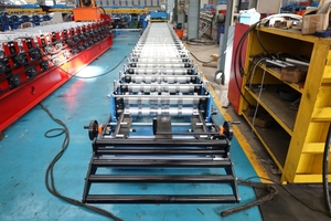 <strong>Cladding</strong> N480 Profile Wall <strong>Panel</strong> Roll Forming <strong>Machine</strong> Used in Ukraine and Poland Market - Product Image 3