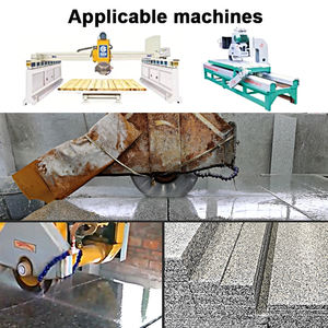 شفرات منشار ماسية مجزأة من الألماس ، 14 بوصة ، رخام الجرانيت الخرساني الخرساني - Product Image 4