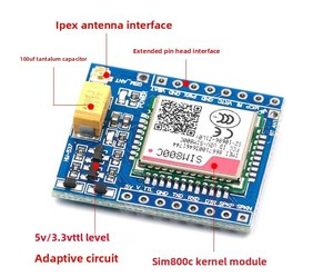 Potente módulo SIM800C Eparthub para proyectos IoT con capacidades Bluetooth y SMS - Product Image 5
