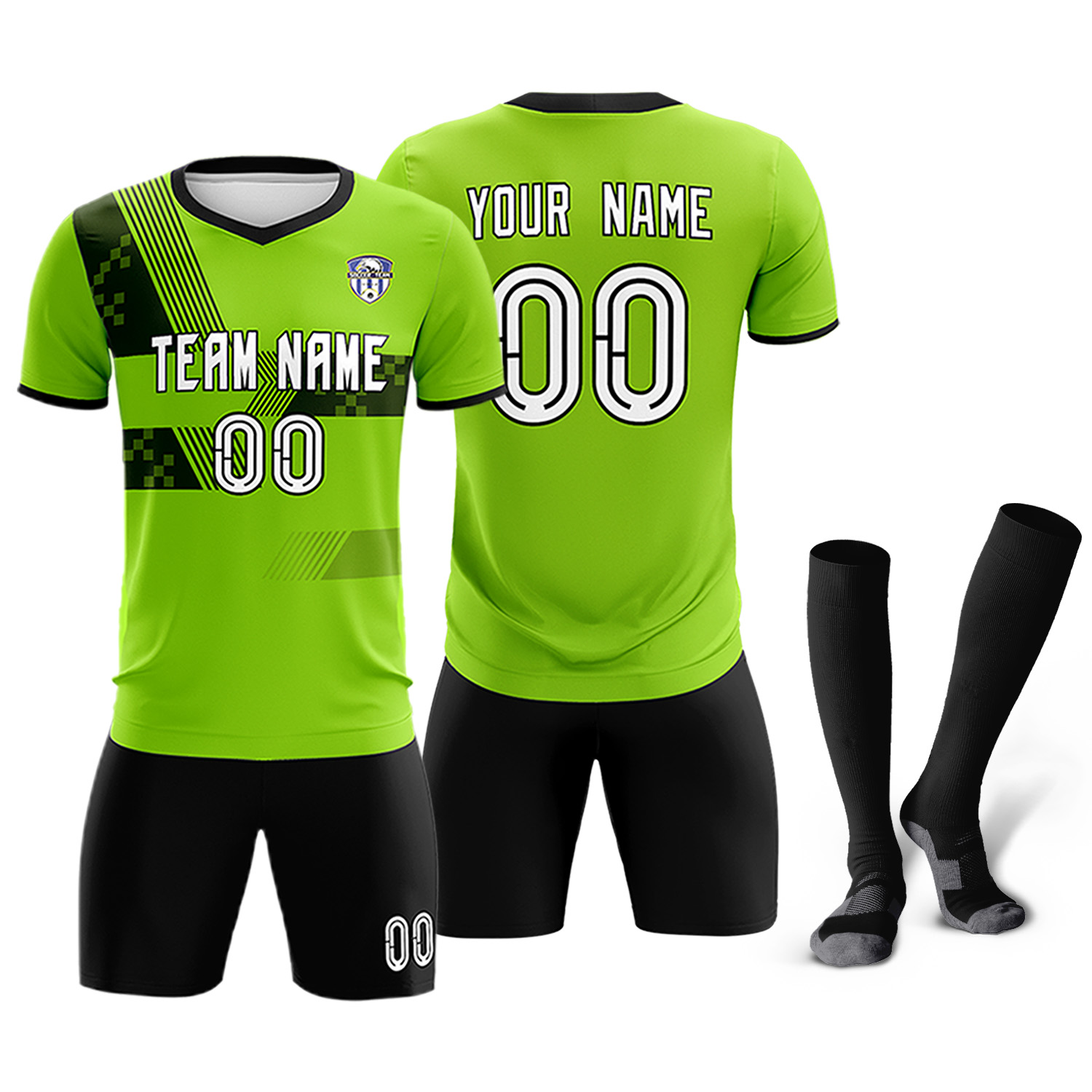 Neon Green&Black-K027