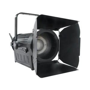 Refletor Fresnel LED 2 em 1 de 200W para Cinema/TV, Luzes de Projeção Branco Quente/Frio com Controle DMX512 para Iluminação de Estúdio - Product Image 1
