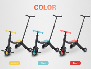 Nadle 8 in 1 bebek itme skuter çocuk ayarlanabilir boyutu 8 çeşit modu seçilebilir çocuk scooter koltuk ile - Product Image 6