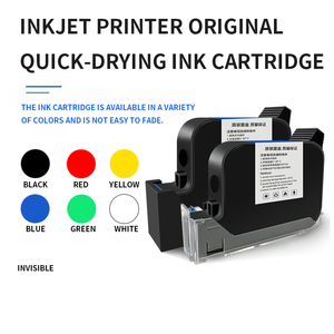 Cartucho De Tinta De Alta Capacidade Para Industrial Date Coding Printer Grande Volume e Baixo Custo Por Impressão