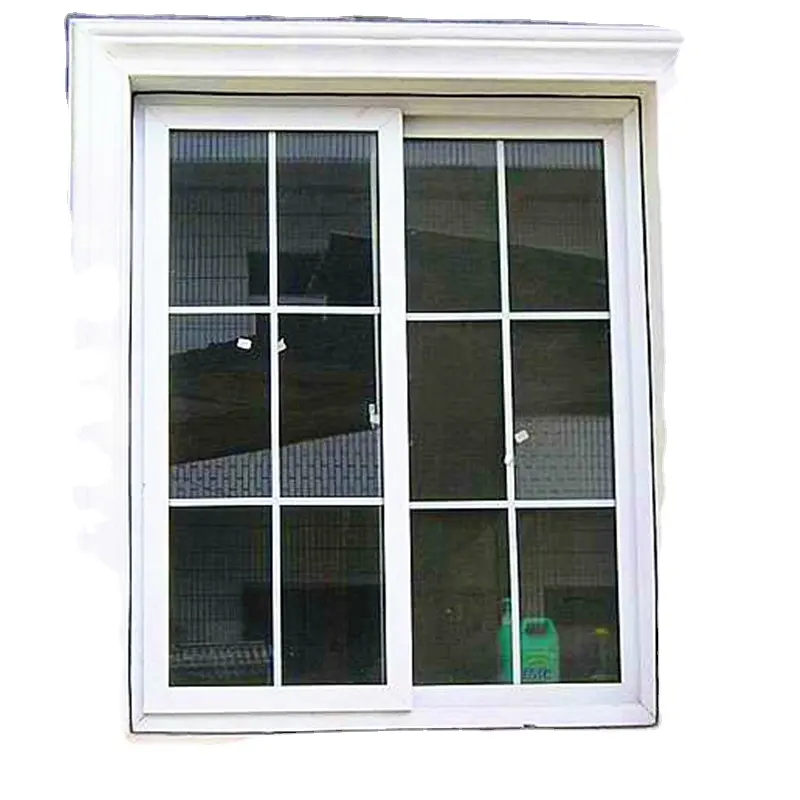 Fenêtre coulissante de haute qualité, de 1 pièce, à Double glaçage, fenêtres de maison ou de bureau