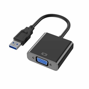 Convertidor de cable USB 3,0 a VGA HD con chaqueta de PVC Adaptador de pantalla múltiple USB a VGA para computadora HDTV y proyector Resolución de 1080p - Product Image 5