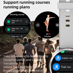 2025 da uomo Smart Watch da 4Gb con memoria musicale Flash da 1.43 pollici con doppia bussola GPS HRV con frequenza cardiaca giochi per dormire Tracker cinturino in Silicone - Product Image 4