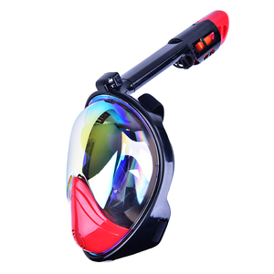 ALOMA dưới nước snorkeling bơi mặt nạ với máy ảnh chủ có thể gập lại đầy đủ Mặt nạ ống kính đầy màu sắc dành cho người lớn snorkeling Gear - Product Image 4