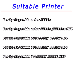 ARC HP için çip 990 991 992 993 HP için kartuş PageWide Pro 750dn 774dn 750dn 750dw 772dn 772dw 777z 777zs P77740dn yazıcı - Product Image 3