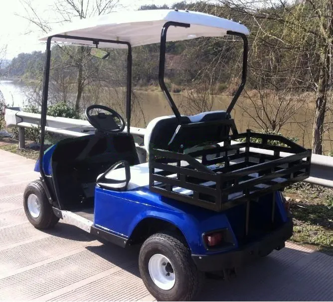 Chariot de golf bon marché en gros d'EC001B avec le certificat de la CE, chariot de golf électrique de vente chaude 2 sièges avec le Max.Loading 400kgs