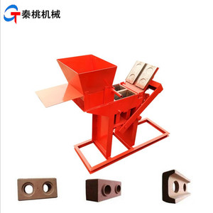 混凝土生产用泵芯部件简易联锁砌块制造机粘土基水泥砖机 - Product Image 1