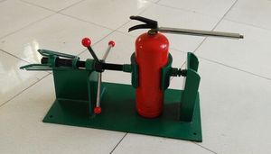 طفاية حريق دليل Clamper الهوائية تركيبات ل مسحوق جاف النار co2 النار آلة تعبئة - Product Image 3