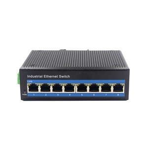 Hotsale 8 Ports industrieller nicht verwalteter Ethernet-Switch 8-Port-UTP-RJ45-Din-Rail-Netzwerk-Hub-Switch für CCTV-IP im Freien mit - Product Image 1