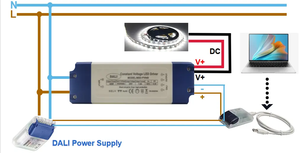 100 wát cao PF dẫn lái xe 12V chuyển mạch cung cấp điện Eff >0.9 Dali 2 Dimmable 220V AC 12V DC cung cấp điện cho bóng đèn <span class=keywords><strong>Led</strong></span> - Product Image 3