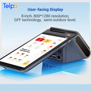M8 электронное фискальное устройство с двумя экранами pos-системы smart nfc аппаратный принтер pos-терминал - Product Image 3