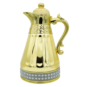 Chrome Plated Arabic <strong>Coffee</strong> Dallah Eco-friendly Thermos Flask for Hot Tea Vacuum Flask Dispenser for <strong>Coffee</strong> - Product Image 5