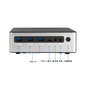 Dual Network Port Lüfter loser eingebetteter Mini-PC mit seriellem Netzwerk und für HDMI-Server-Terminal für Spiele Neuer industrieller Mini-PC - Product Image 1