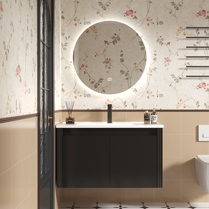 Kết hợp Vanity sơn mài hiện đại với Gương LED và hiệu quả tổ chức cho phòng tắm và phòng ngủ không lộn xộn - Product Image 3