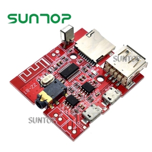 3W <strong>Car</strong> <strong>Bluetooth</strong> 4.1 MP3 WAV Decoding Board Speaker Amplifier Audio Receiver Module Support USB/TF/U-Disk/IR - Product Image 3