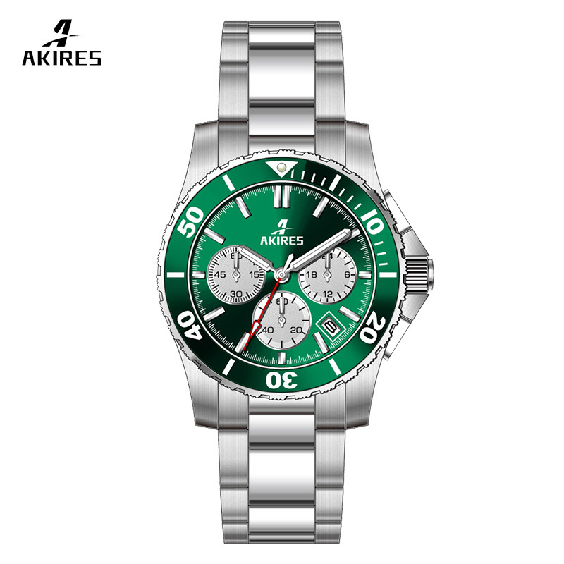 Stainless Steel-Green