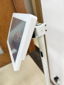 IRTECH 10.1 pollici pavimento in piedi macchina touch felice o non dispositivo pulsante chiosco di feedback del servizio clienti - Product Image 5