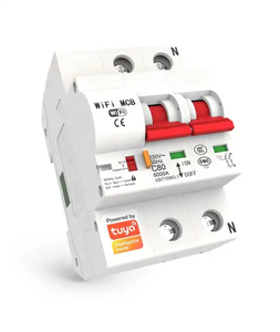 Fabrika akıllı ev otomasyon yüksek teknoloji cihazı 63 Amp 2-Pole ESP8685 Wifi devre kesici aydınlatma için elektrik anahtarı - Product Image 1