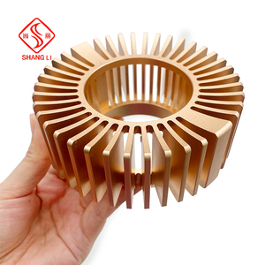 6063 T5 T6 Aluminum Profile Top Quality Small Round <strong>Heatsink</strong> Extrusion Profile Cup Holder <strong>Heatsink</strong> - Product Image 3