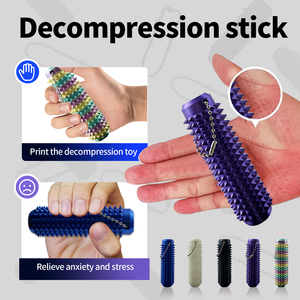 2025 Mới Đến Tùy Chỉnh Bán Buôn Mini Spiny <span class=keywords><strong>Fidget</strong></span> Bóp Đồ Chơi Đầy Màu Sắc Giải Nén Đồ Chơi Cho Người Lớn Tuổi - Product Image 2