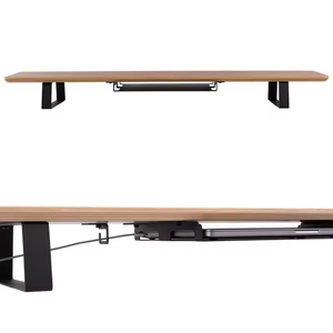 SAMDI Premium Monitorst änder Holz schreibtisch regal Verstellbare ausziehbare Mehrzweck möbel für Computer tische der Schule im Wohnzimmer - Product Image 6